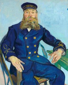 Retrato do carteiro Van Gogh