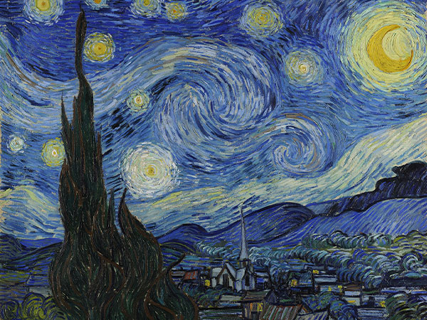 Noite Estrelada de Van Gogh